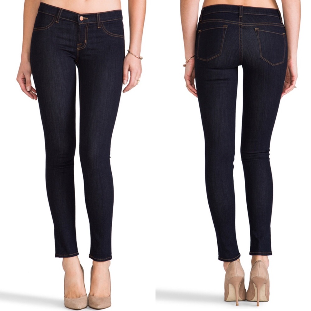 J Brand skinny jeans in starless